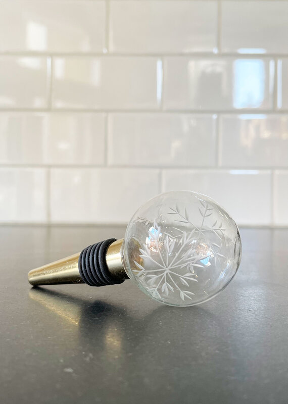 Snowflake Bottle Stopper