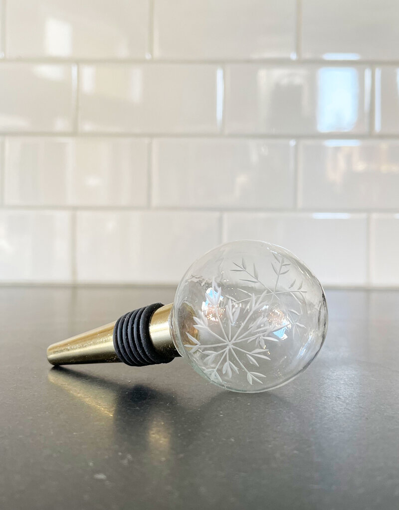 Snowflake Bottle Stopper