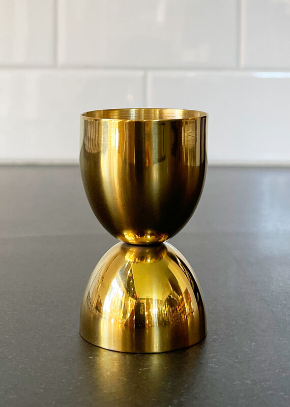 Teaspressa Bell Shaped Gold Jigger
