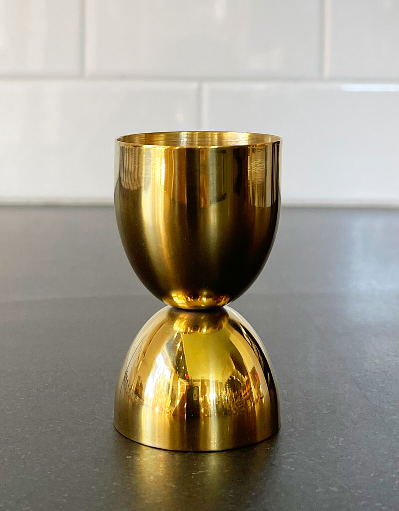 Teaspressa Bell Shaped Gold Jigger