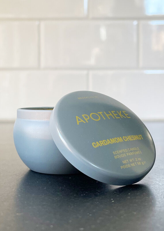 Apotheke Cardamom Chestnut Mini Candle Tin