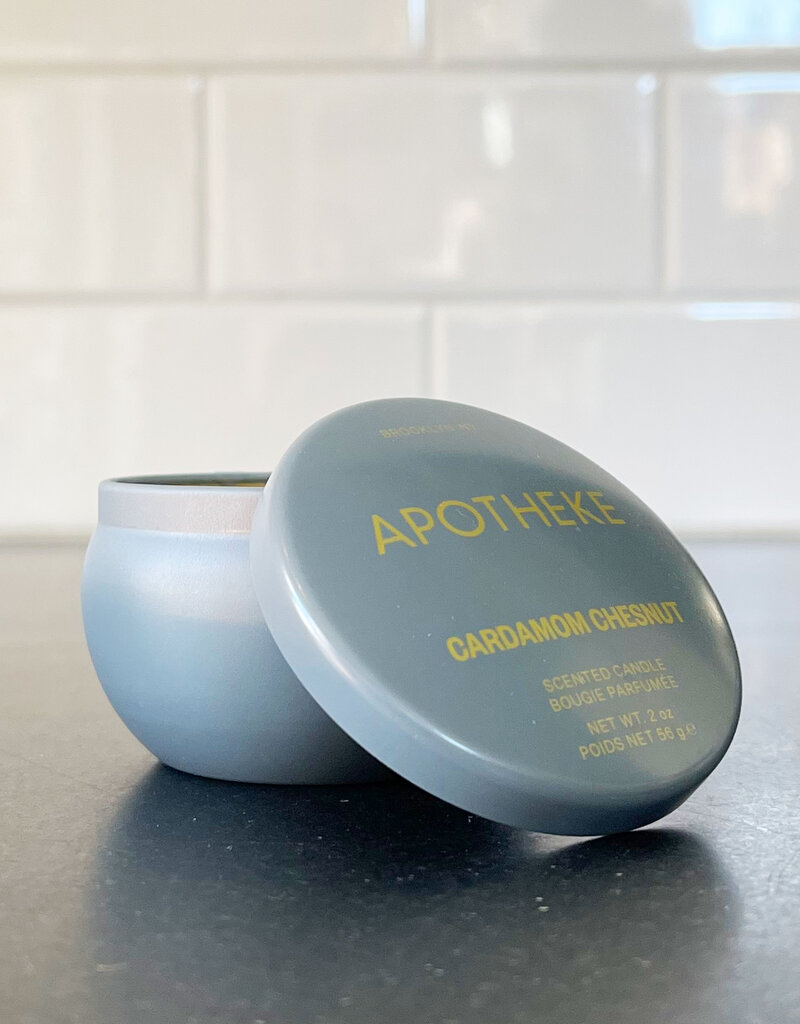 Apotheke Cardamom Chestnut Mini Candle Tin