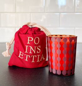 Rewined Rewined Poinsettia Holiday Candle