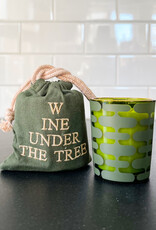 Rewined Rewined Wine Under the Tree Holiday Candle