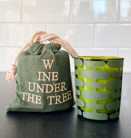Rewined Rewined Wine Under the Tree Holiday Candle
