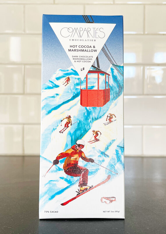 Compartés Hot Cocoa + Marshmallow Chocolate Bar