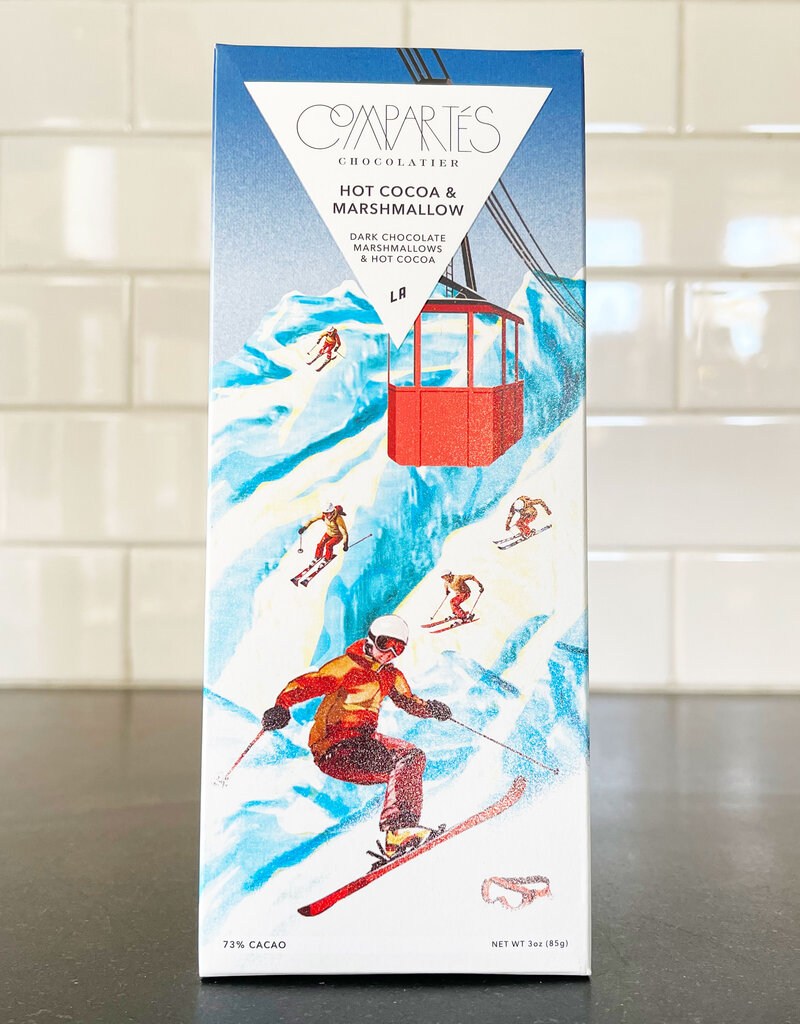 Compartés Hot Cocoa + Marshmallow Chocolate Bar