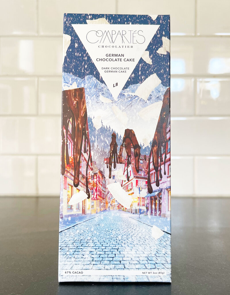 Compartés German Chocolate Cake Bar