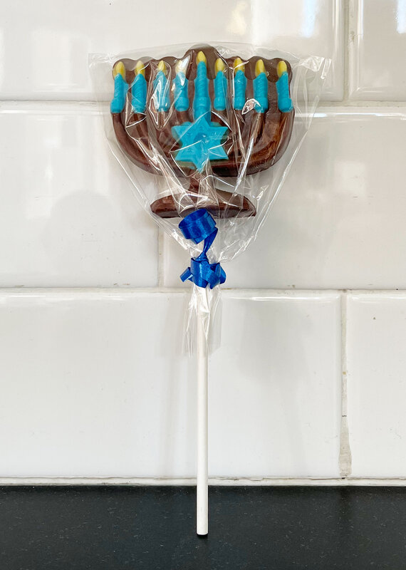 Enjou Chocolat Enjou Chocolat Chocolate Menorah Lollipop