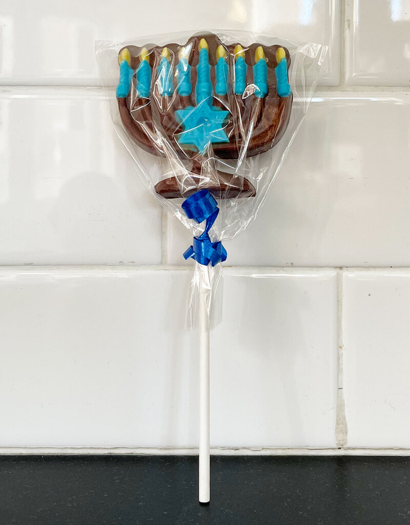 Enjou Chocolat Enjou Chocolat Chocolate Menorah Lollipop