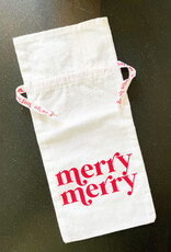 Merry Merry Wine Bag