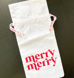 Merry Merry Wine Bag