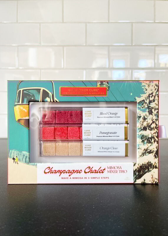 Teaspressa Champagne Chalet Mixer Trio