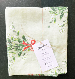 Darlng Lemon Darling Lemon Mistletoe Kitchen Towel