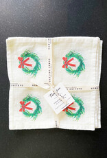 Darlng Lemon Darling Lemon Wreath Cocktail Napkin Set