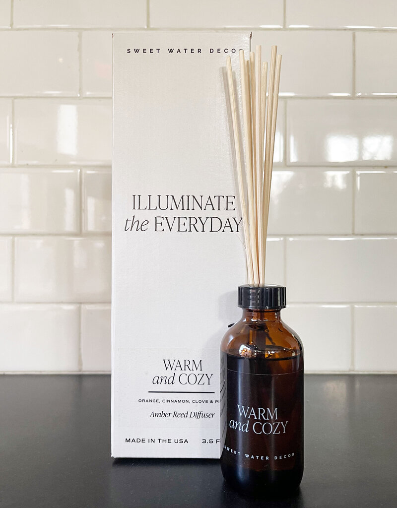 Sweet Water Decor Sweet Water Decor Warm and Cozy Reed Diffuser