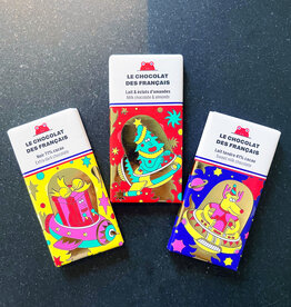 Le Chocolat Des Francais Mini Christmas Chocolate Bars