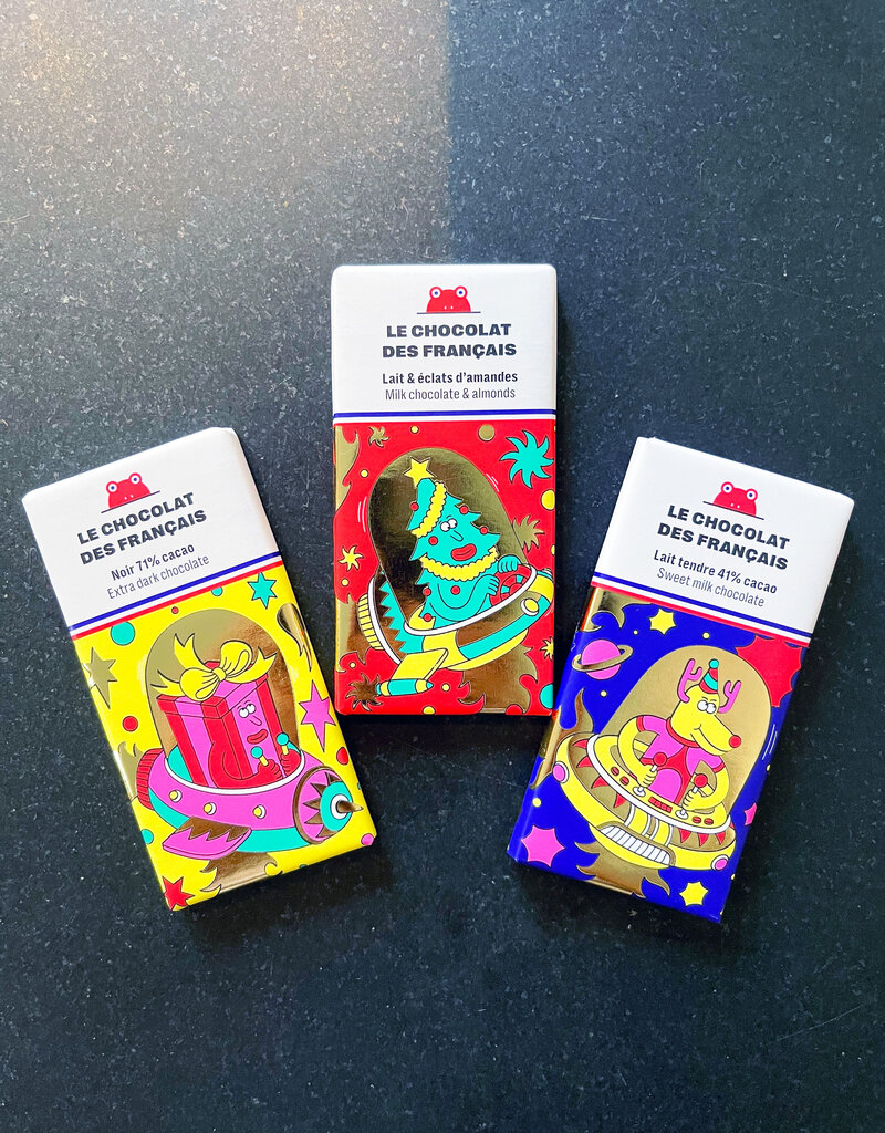 Le Chocolat Des Francais Mini Christmas Chocolate Bars