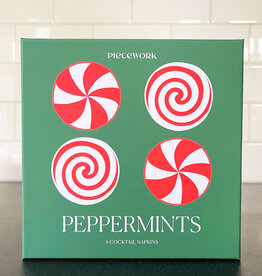 Piecework Puzzles Piecework Puzzles Peppermints Cocktail Napkins