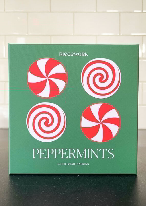 Piecework Puzzles Piecework Puzzles Peppermints Cocktail Napkins