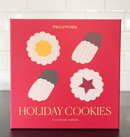 Piecework Puzzles Piecework Puzzles Holiday Cookies Cocktail Napkins