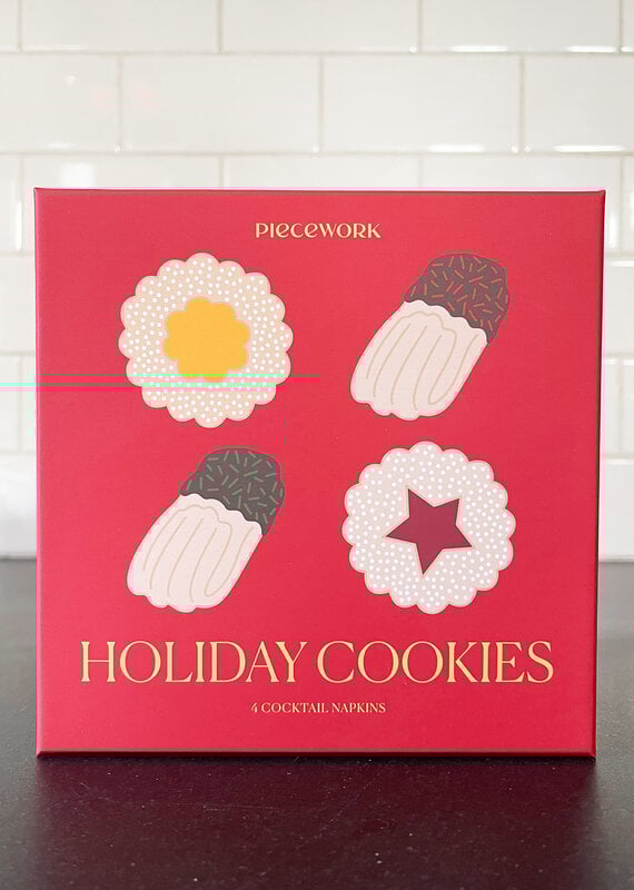 Piecework Puzzles Piecework Puzzles Holiday Cookies Cocktail Napkins