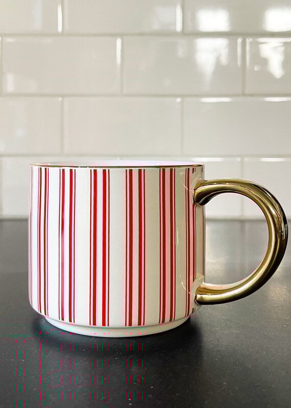 Sweet Water Decor Sweet Water Decor Red Strip Mug