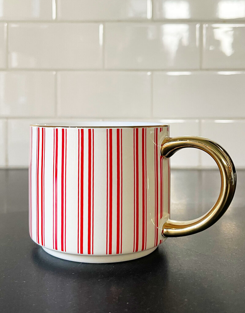 Sweet Water Decor Sweet Water Decor Red Strip Mug