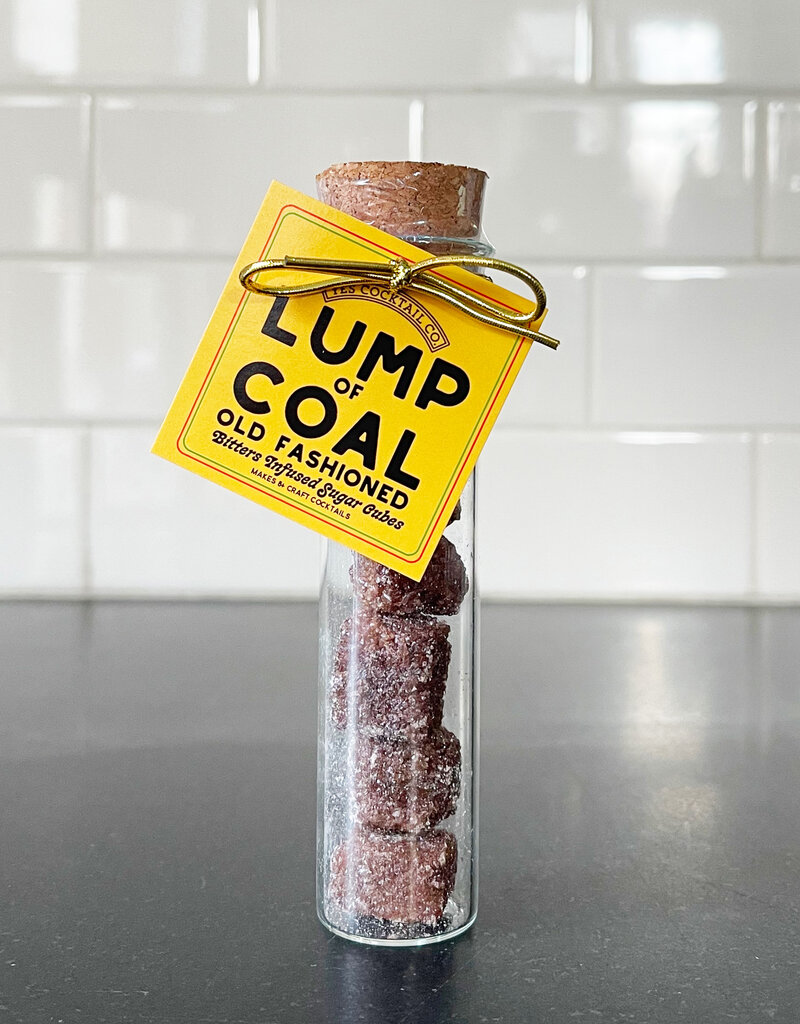 Yes Cocktail Co.  Lump Of Coal Old Fashioned Cocktail Cubes