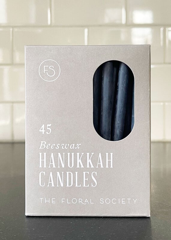 The Floral Society The Floral Society Hanukkah Candles - Ink