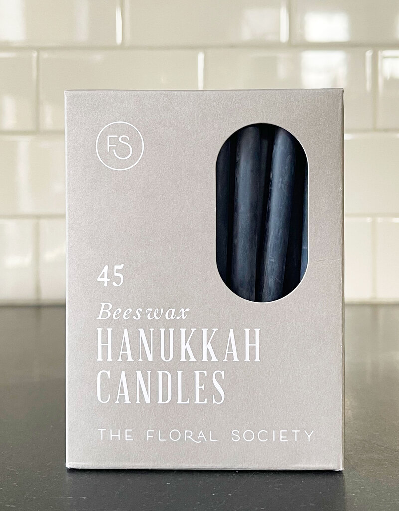 The Floral Society The Floral Society Hanukkah Candles - Ink