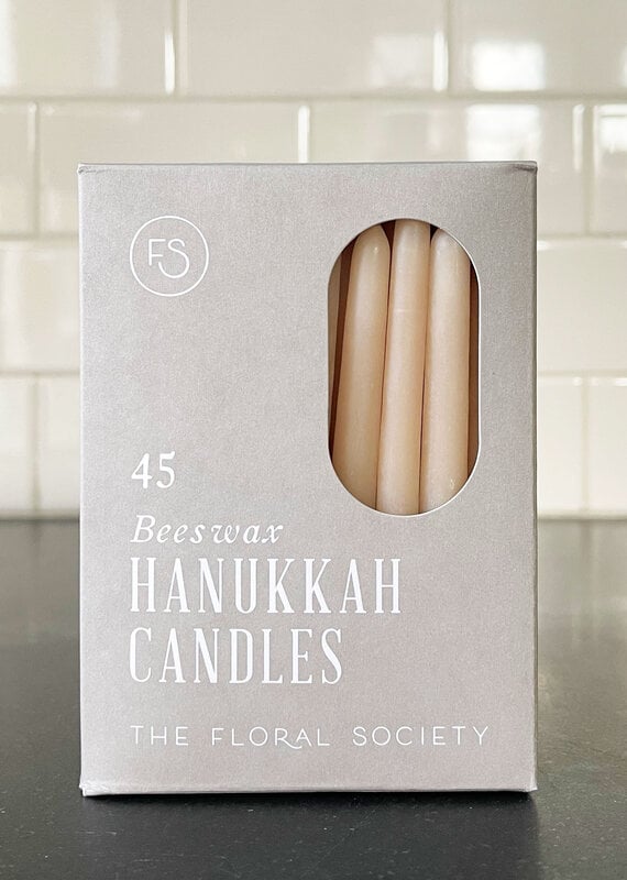 The Floral Society The Floral Society Hanukkah Candles - Salt