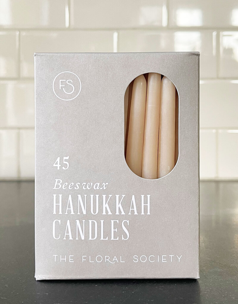 The Floral Society The Floral Society Hanukkah Candles - Salt