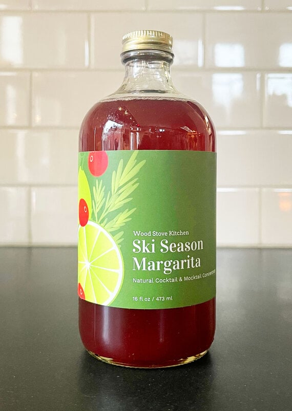 Wood Stove Kitchen Ski Season Margarita