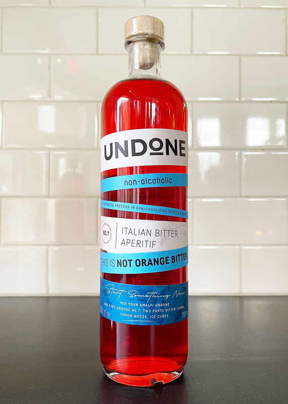 Banville Wine Merchants Undone NO. 7 Italian Bitter Aperitif – Not Orange Bitter