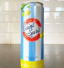 RNDC Saint Spritz Sicily Lemon Basil Spritz Can