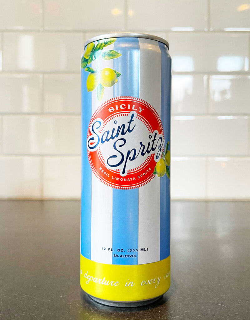 RNDC Saint Spritz Sicily Lemon Basil Spritz Can