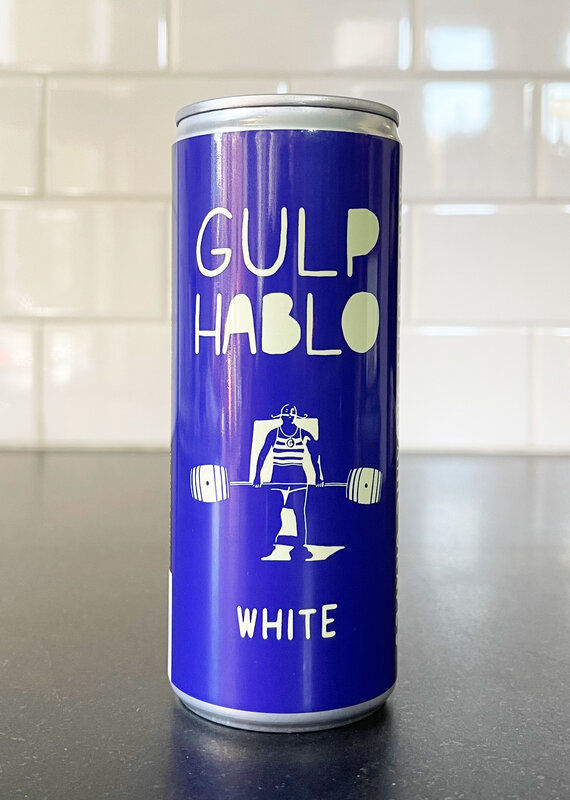 Gulp Hablo White Wine Can
