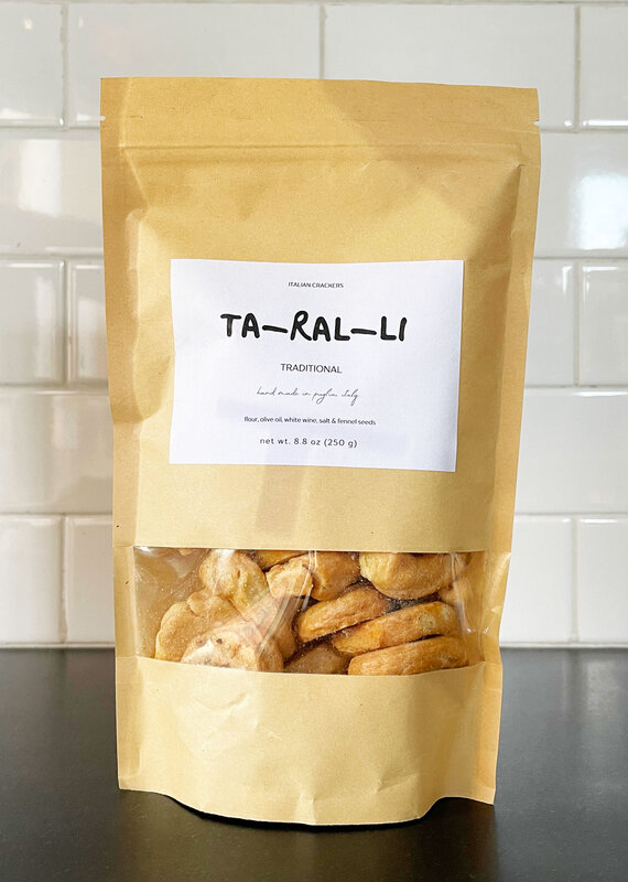 Ta-ral-li Ta-ral-li Traditional Taralli