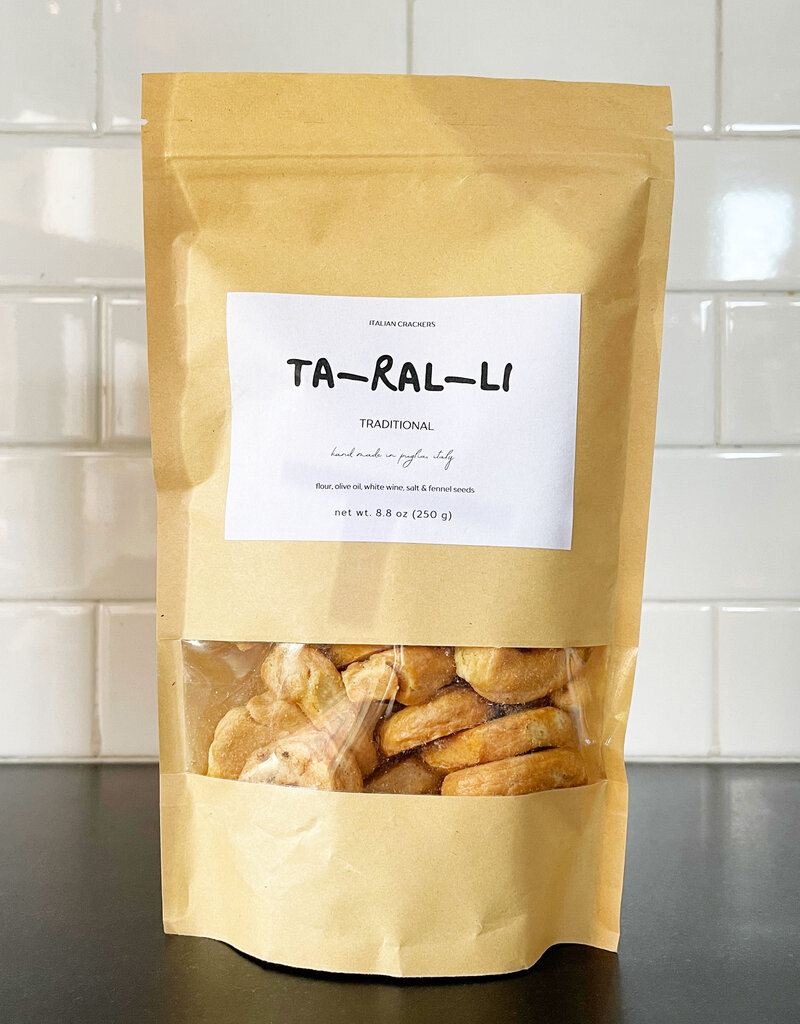 Ta-ral-li Ta-ral-li Traditional Taralli