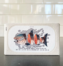 Jose Gourmet Smoked Salmon in Extra Virgin Olive Oil
