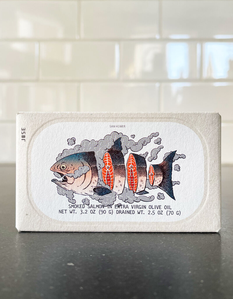 Jose Gourmet Smoked Salmon in Extra Virgin Olive Oil