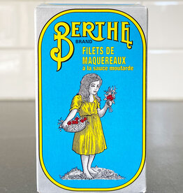 Portugalia Imports Berthe Mackerel Fillets in Mustard Sauce