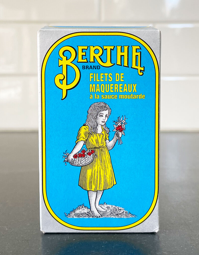 Portugalia Imports Berthe Mackerel Fillets in Mustard Sauce