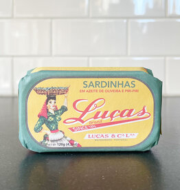 Portugalia Imports Luças Sardines Olive Oil and Piri Piri