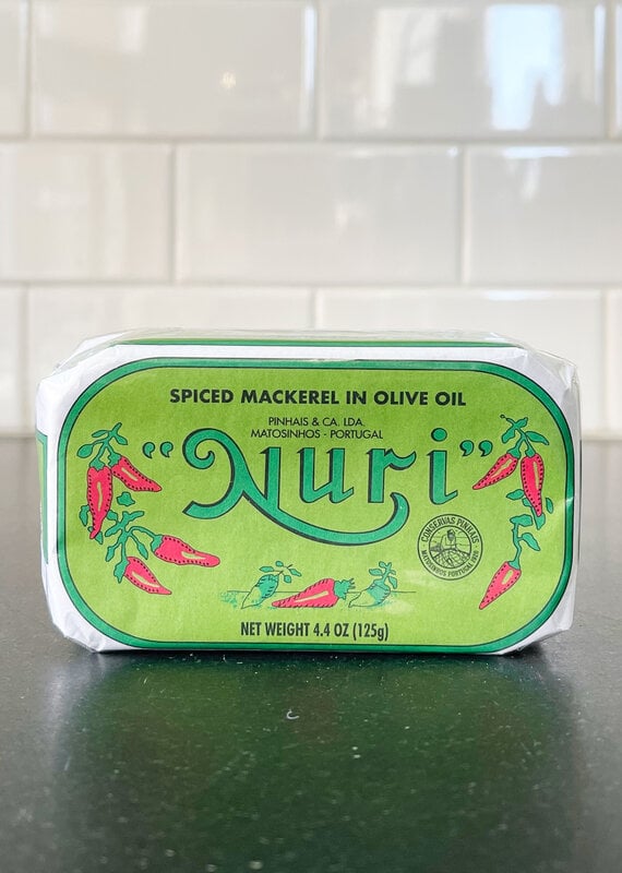 Portugalia Imports Nuri Spiced Mackerel in Olive Oil