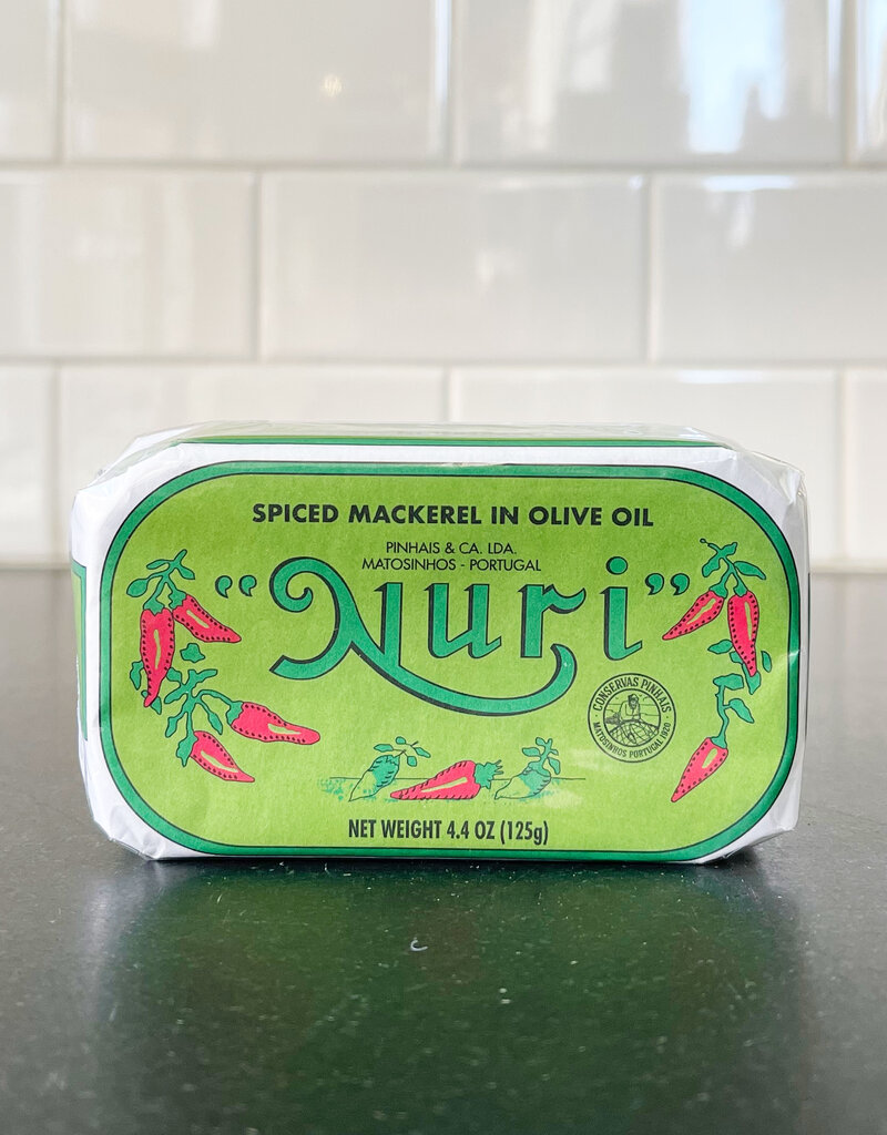 Portugalia Imports Nuri Spiced Mackerel in Olive Oil