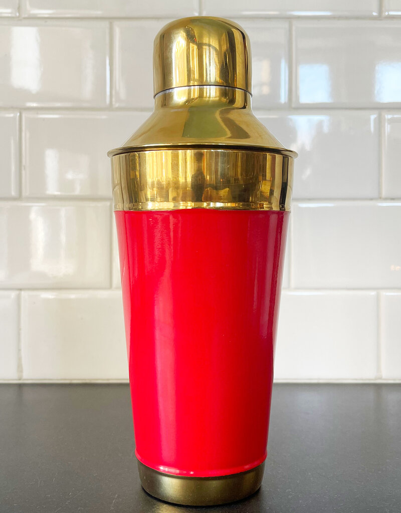 Red Cocktail Shaker