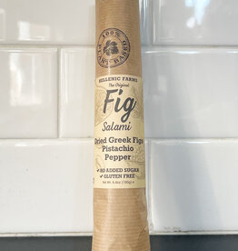 Hellenic Farms Vegan Fig Salami - Pistachio & Pepper