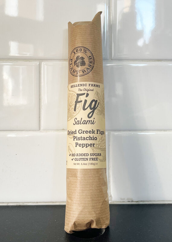Hellenic Farms Vegan Fig Salami - Pistachio & Pepper